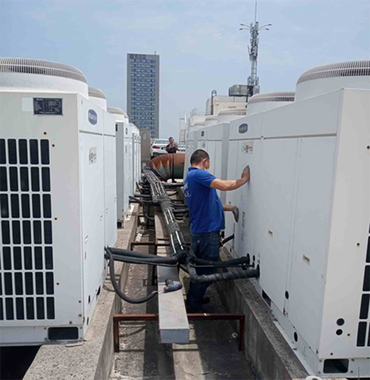 蒲县中央空调制热和不制冷系统维修方法